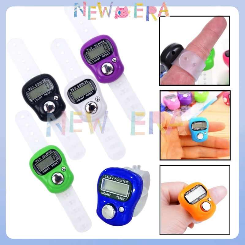 NewEra Tasbih Digital Mini Alat Hitung Digital Tasbih Elektrik Mini Tasbih Digital Mini Tally Counte