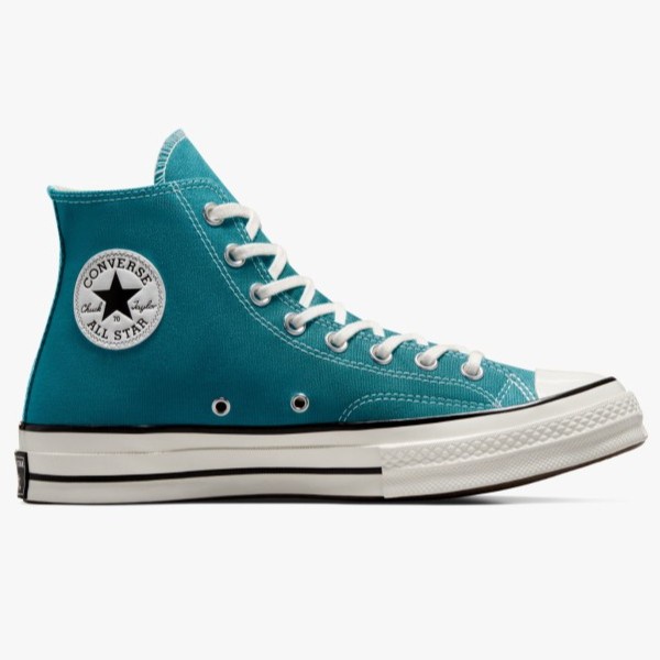Sepatu Sneakers Unisex Converse Chuck 70 Hi Teal A05589C Original