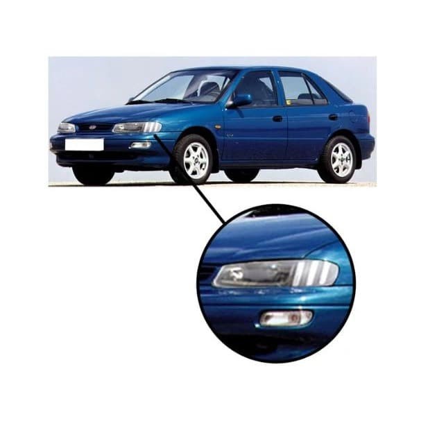 HEADLAMP KIA TIMOR LED SMOKE