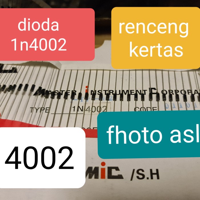 dioda diode 1n4002 in4002 1n in 4001 4002 4003 in4002 in4007 4007 tv GAP27