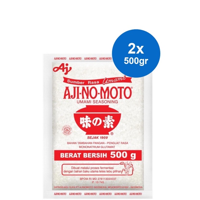 

Ajinomoto Umami Seasoning Penyedap Rasa 500 gr x 2