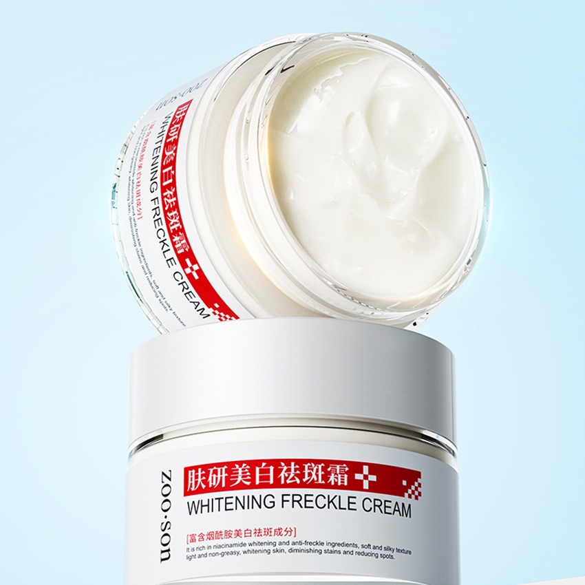 PRAMU Whitening Freckle Cream Remove Dark Spots Anti Freckle & Penuaan Asam Hyaluronic Whitening