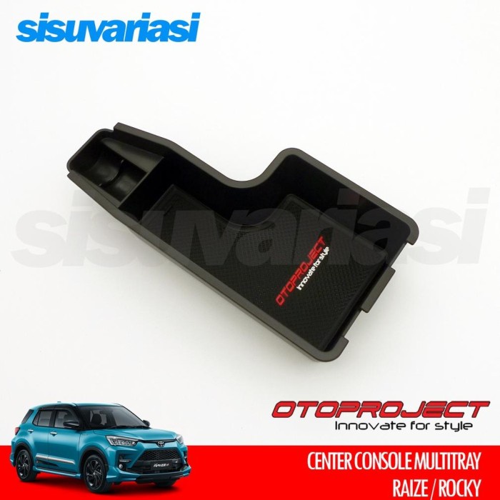 Aksesoris Mobil Raize Rocky Otoproject Center Console Box