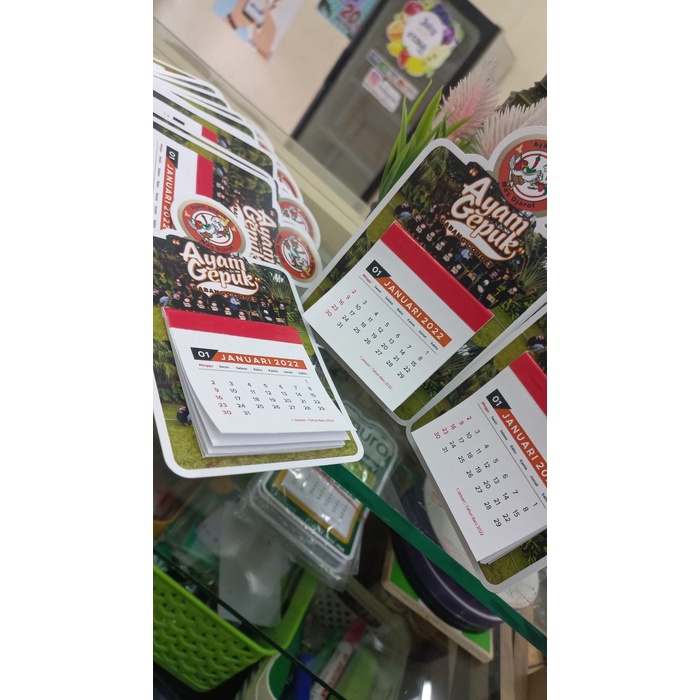 

Kalender Magnet 2022 Custom - 8 Pcs