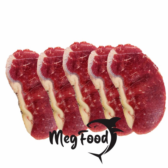 

Steak Striploin Local ±200gr x 5 Pcs