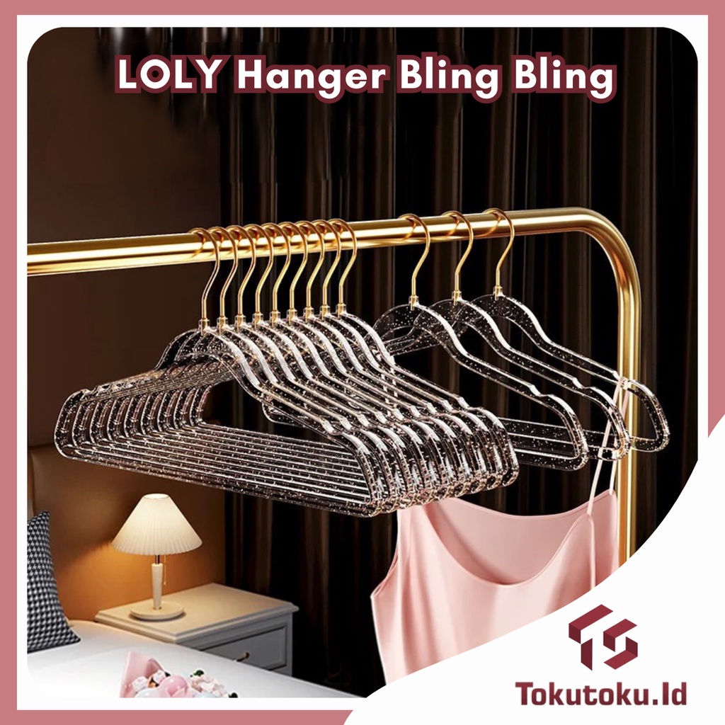 Gantungan Pakaian Aluminium Alloy Keindahan dan Ketahanan untuk Lemari