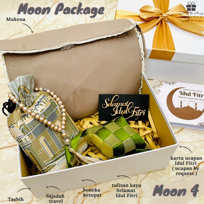 

PROMO- Hampers mukena Ramadhan / Hampers Idul Fitri / Hampers Lebaran - Moon 4, Mukena Coklat