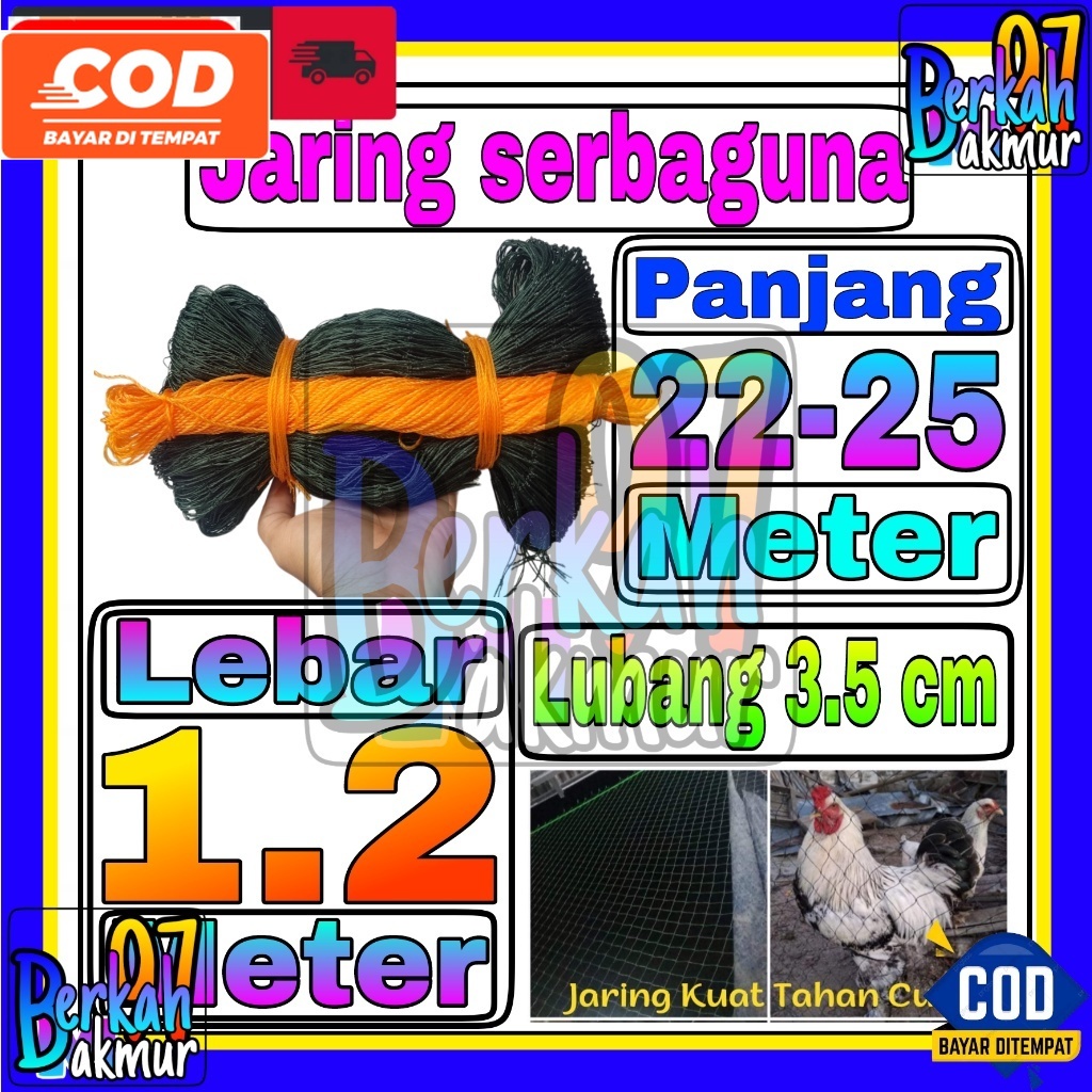 Jaring Ayam 1,2 Meter Jaring Pagar Ayam Kandang jaring tanaman jaring kandang hewan jaring serbaguna