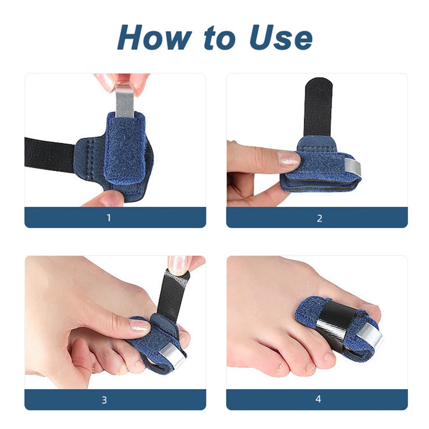 ISA Penopang Pelurus Jari Kaki Tangan Finger Splint Patah Anak Dewasa