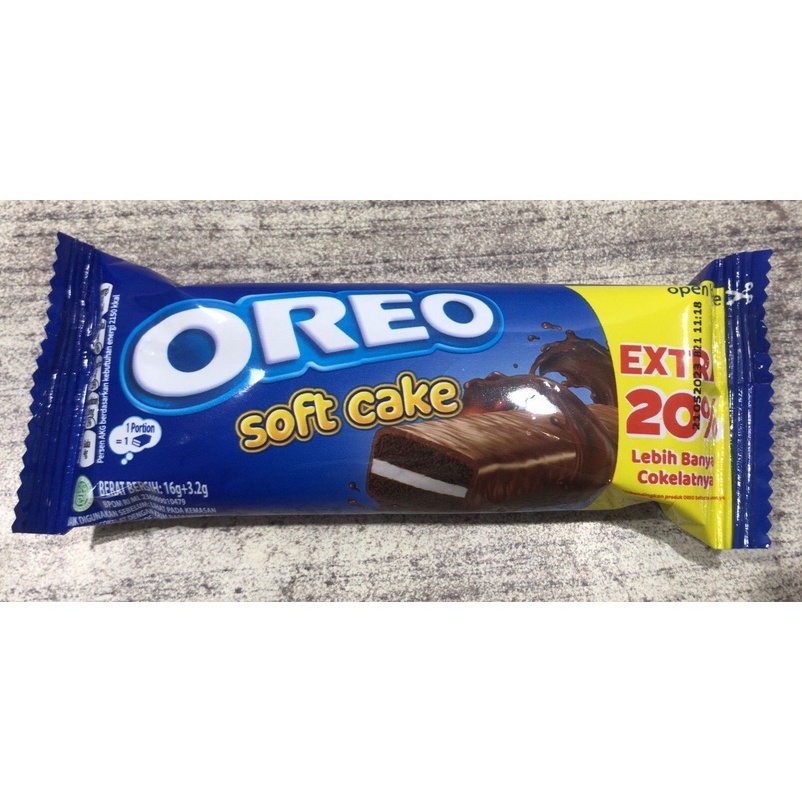 

OREO SOFT CAKE 16G/PCS | OREO SOFT CAKE SINGLE PACK 16g