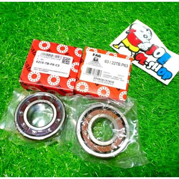 termurah Bearing laher HiSpeed  63 22 6205 Kruk As Keramik Ceramic bering C 3 Kawasaki Ninja R RR 2t