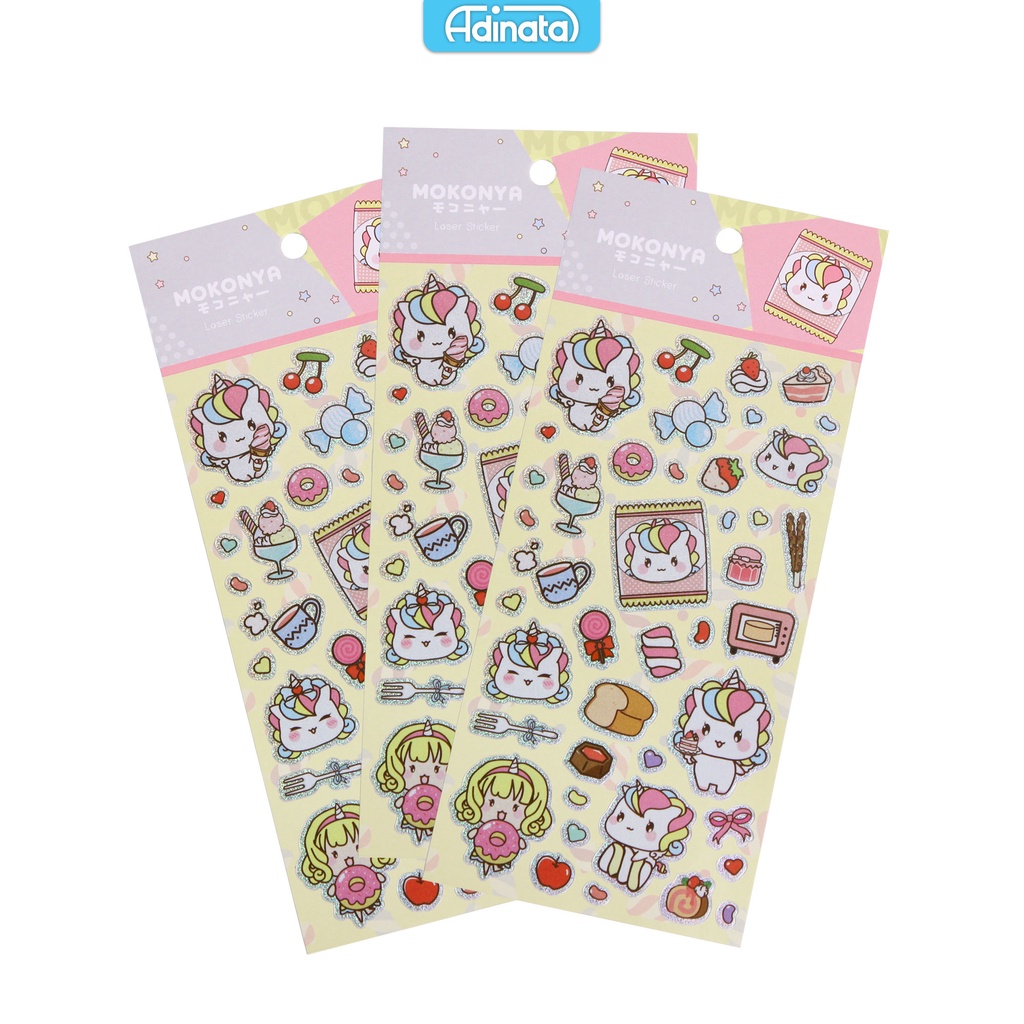 

Mokonya Laser Stickers 2350-6175 / Sticker - Adinata