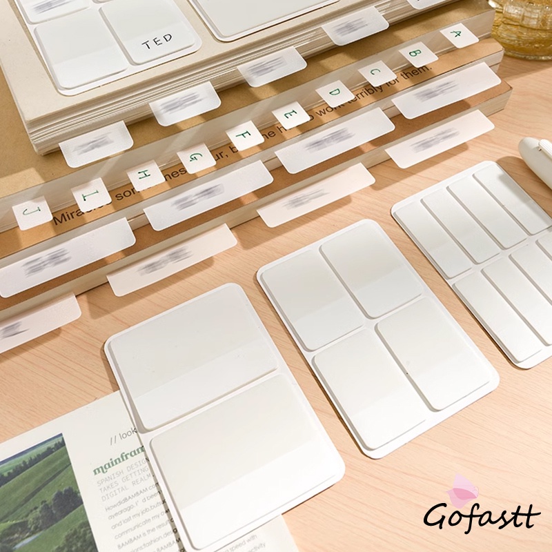 

Catatan tempel putih kantor Bahan BOPP Stiker dengan viskositas tinggi catatan tempel dua sisi yang dapat ditulis-G