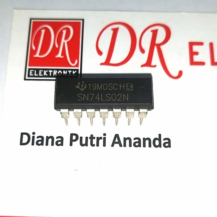 IC 7402 CD7402 Integrated Circuit TTL SN74HC02N DIP 74HC02 NAND 74LS02 LA27