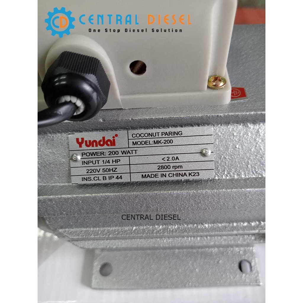 CENTRAL DIESEL - DINAMO PARUTAN 1/4 HP YUNDAI