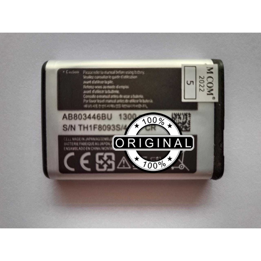 Battery Batere Batre Baterai Mcom Samsung Xcover B2710 AB803446BU Kapasitas 5000 Mah