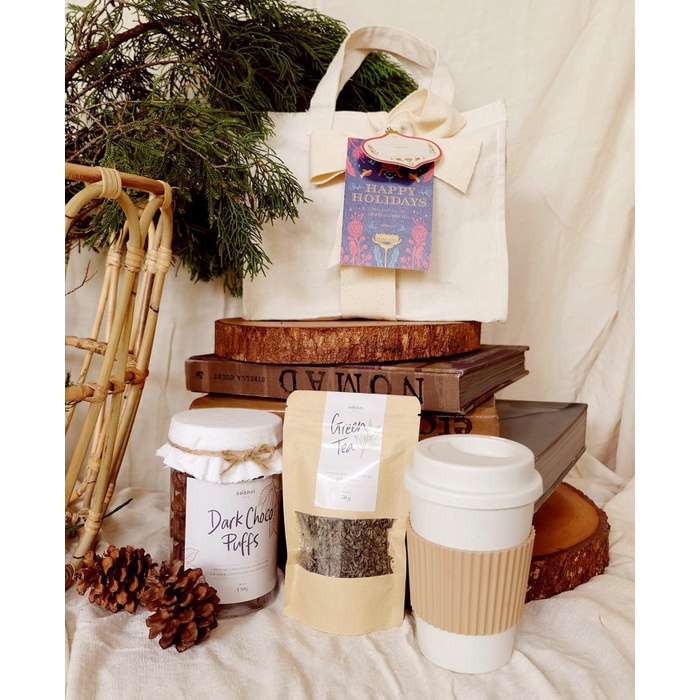 

PINE - Soenri Gifts christmas hampers / parcel natal / kue & teh