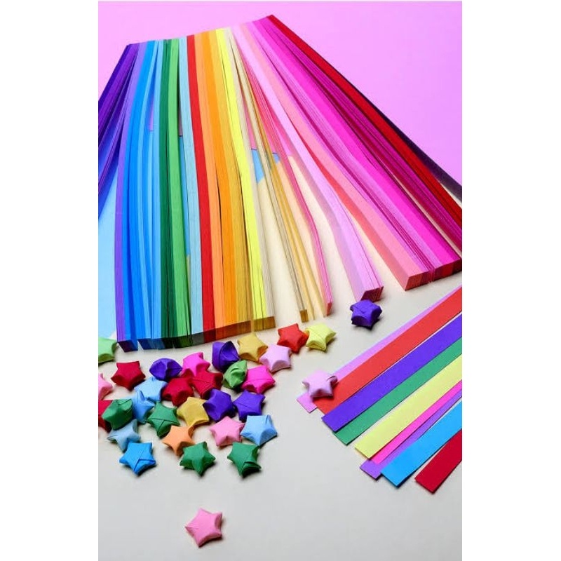 

Bu Guru Ria - Kertas Origam Rantai & Bintang isi -/+ 100 lembar i Forte