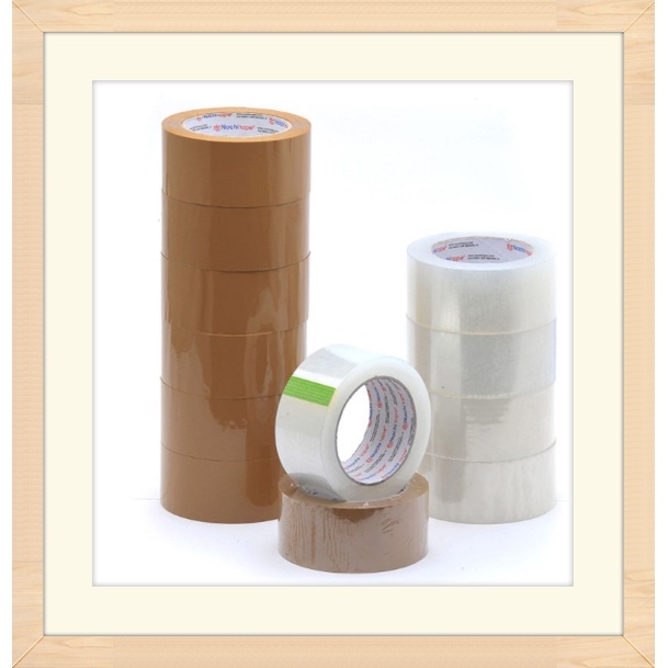 

LAKBAN BENING 90YARD ISOLASI SELOTIP CLEAR TAPE 45MM DAYA LENGKET KUAT LAKBAN COKLAT FRAGILE SHOPEE