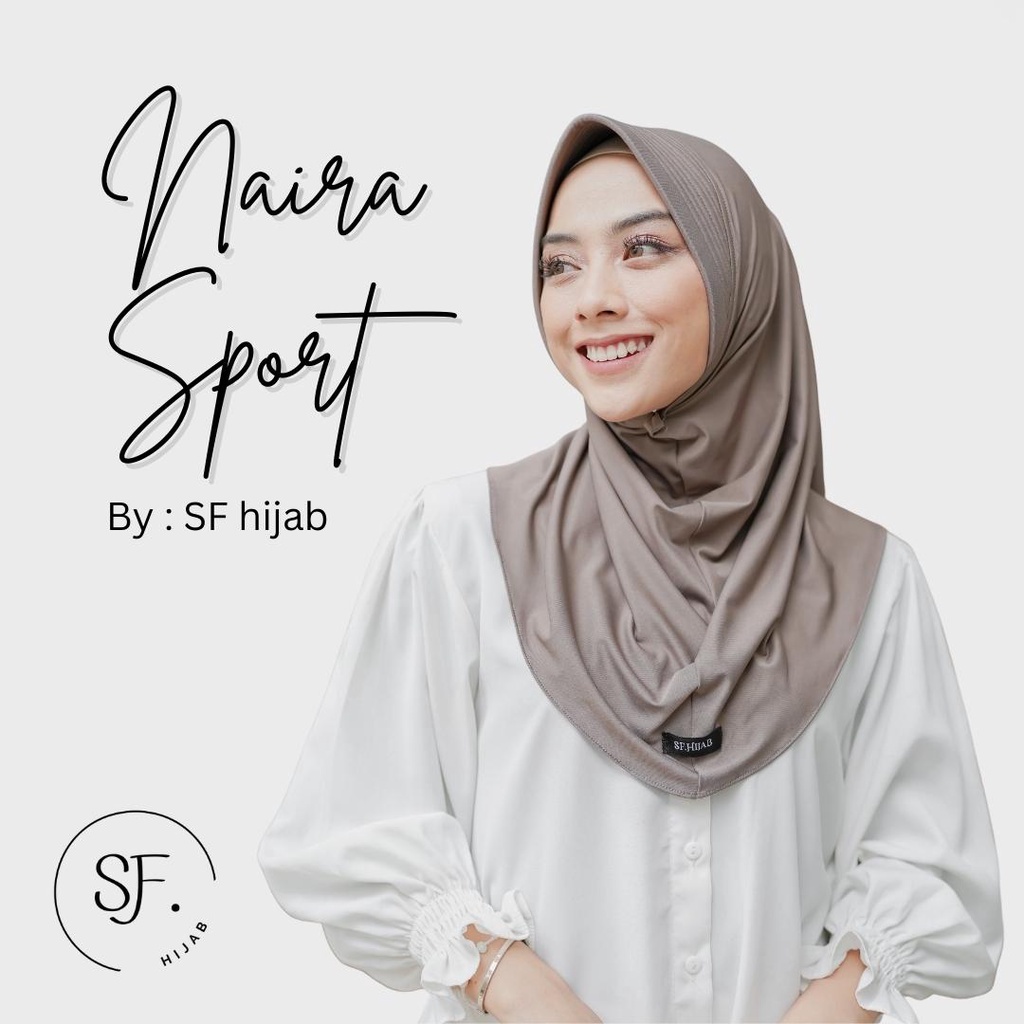 - Hijab Sport - Bergo Sport - Hijab Olahraga  Volly Basket