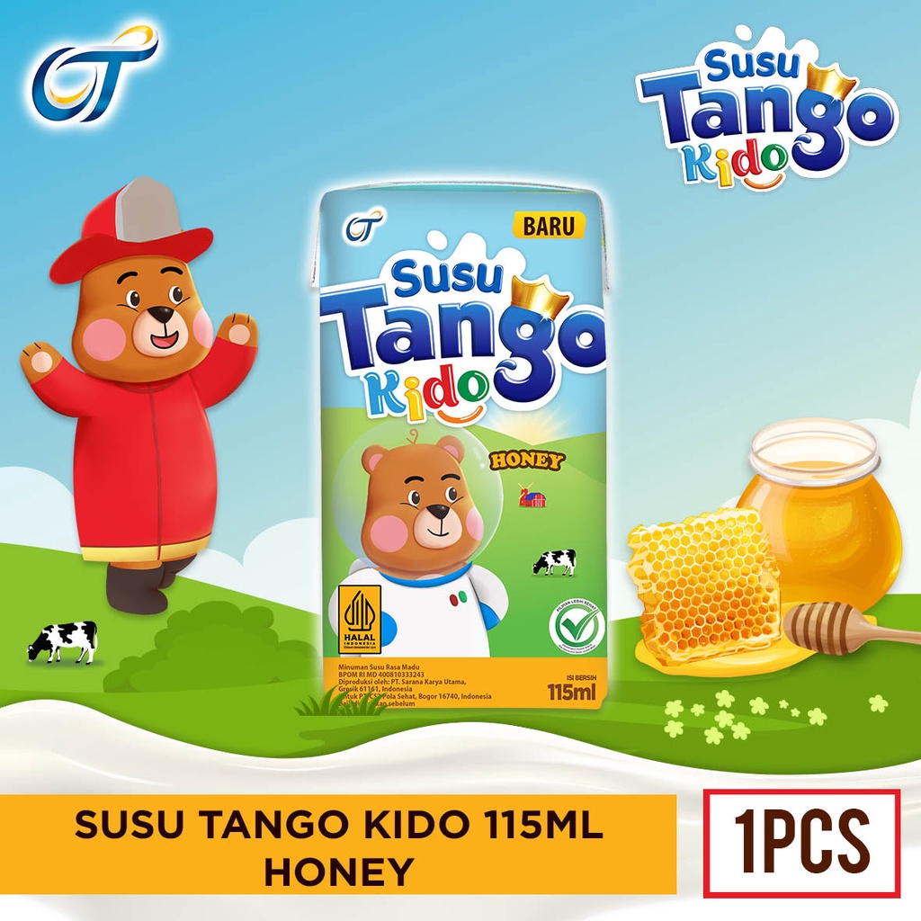 

Susu Tango Kido Honey 115ML - [1 Pcs]