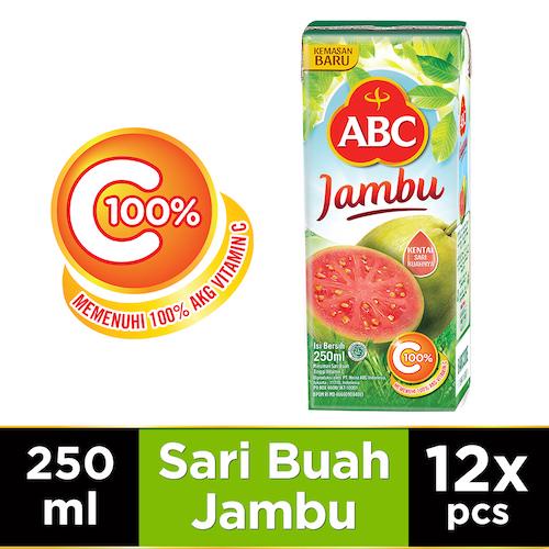 

ABC Jus Jambu 250 ml - Multipack 12 pcs