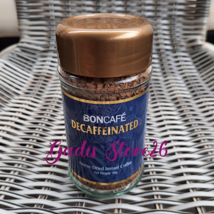 BONCAFE DECAF 50 GR | DECAFFEINATED | FREEZE DRIED | INSTANT COFFEE