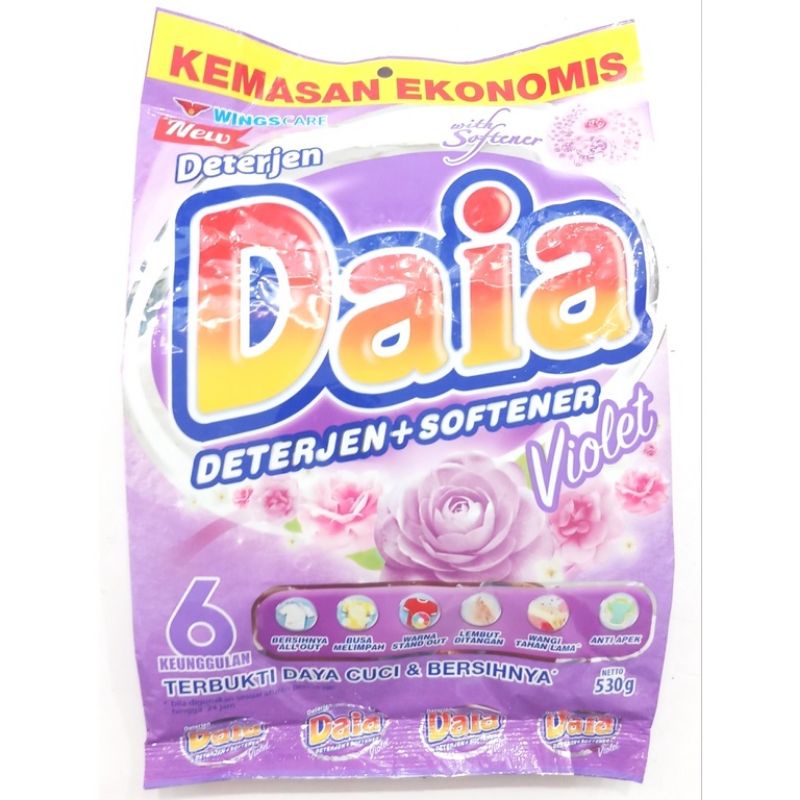 Detergent Daia 490gr/500gr kemasan 10.000
