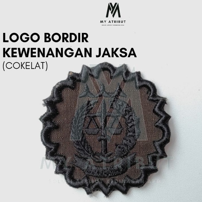 (HANYA LOGO) Bordir Kewenangan Jaksa PDL | Atribut PDL Jaksa