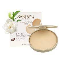 Sari Ayu Two Way Cake / Bedak Padat & Refill SPF 15 Sariayu