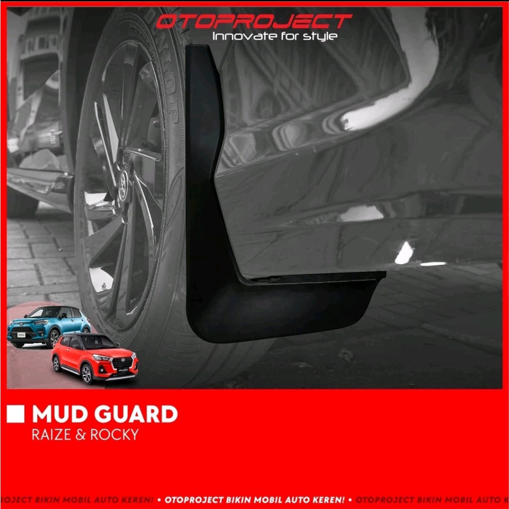 MUDGUARD / KARPET LUMPUR RAIZE / ROCKY OTOPROJECT