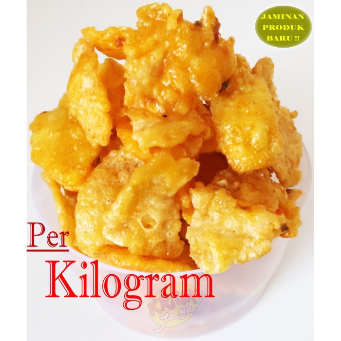 

[BEST SELLLER] KUALITAS TERBAIK - Emping Jagung - Jagung Geprek PEDAS Spesial Home Made (KILOAN / CURAH) Murah