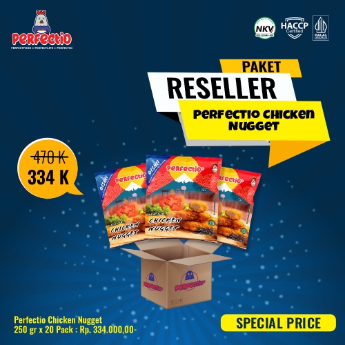 

Nugget 250 gram isi 20 paket reseller
