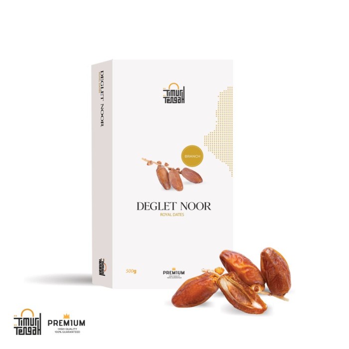 

Best Seller- Kurma Tunisia Tangkai Timur Tengah Premium Deglet Noor Branch - Timur Tengah