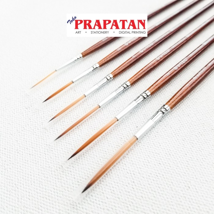 

FM - BEST SELLER Kuas Lukis Liner V-TEC set 6 pcs VT996/6 / V-TEC Paint Brush
