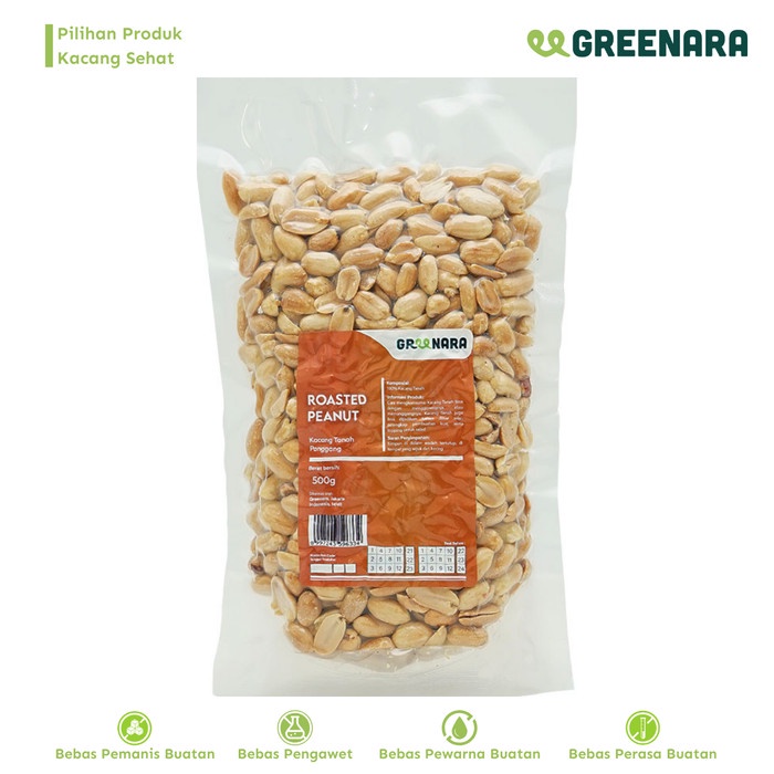 

[PREMIUM] Kacang Panggang 500gr / Roasted Peanut KUALITAS TERBAIK