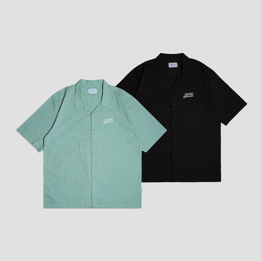 Exhale Defeated Collar Shirt