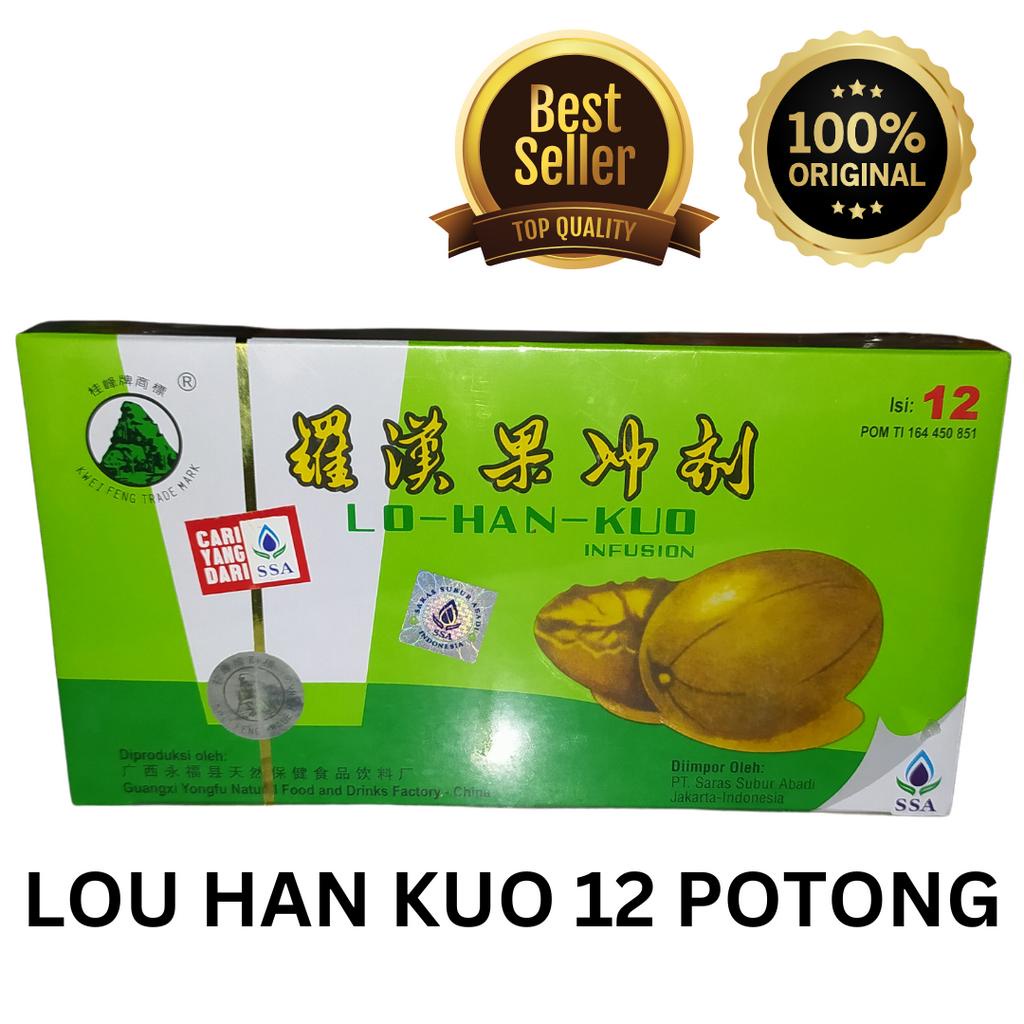 

[FUKU] Lo Han Kuo Infusion / Lo Han Guo / Lou Han Kou / Lo Han Ko - 12 potong