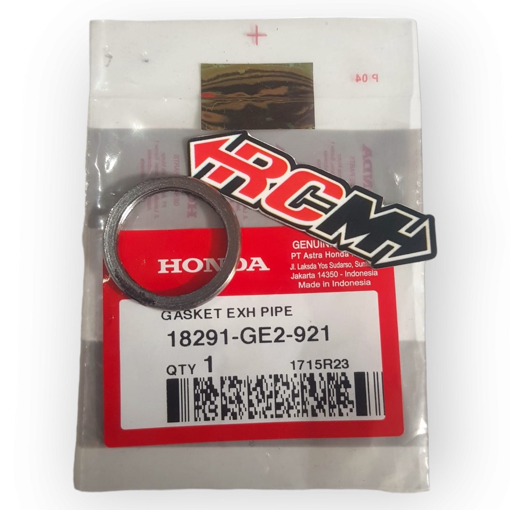 18291-GE2-921 PAKING GASKET PACKING PERPAK ASBES MUFFLER MUFLER KENALPOT KNALPOT EXHAUST VARIO 125 1