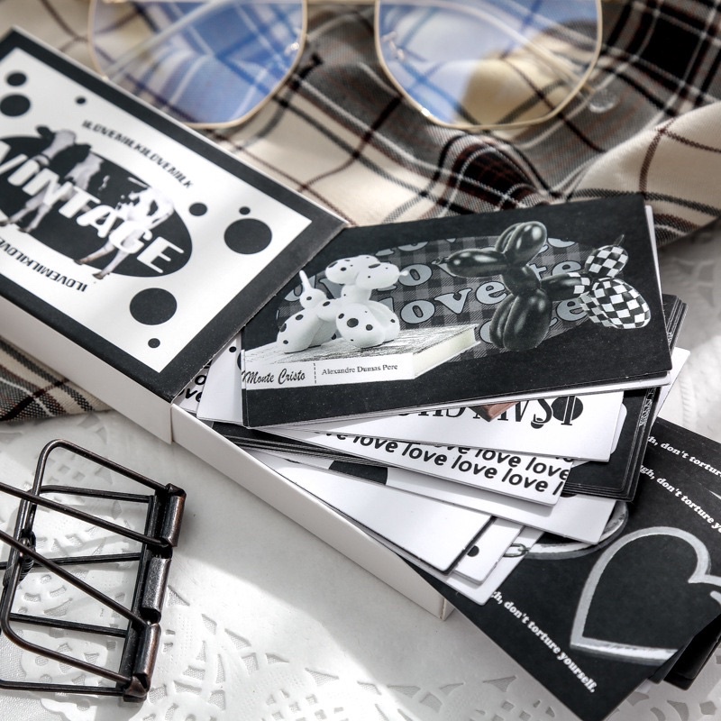 

17. Sticker Old American Style - Stiker Notebook 40 Lembar [thehanscorner]