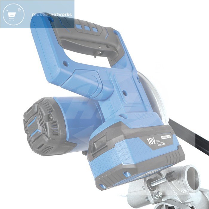 HL CMS 232 Cordless Miter Saw 7 Inch Potong Aluminium