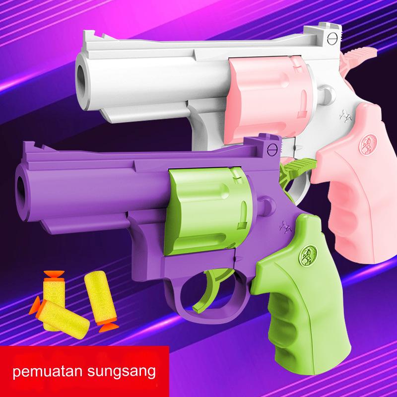 Pisau Wortel Cetak 3D/Pistol Wortel Gravitasi 3D/Pistol Mainan Besar M1911/Mainan Anak-anak