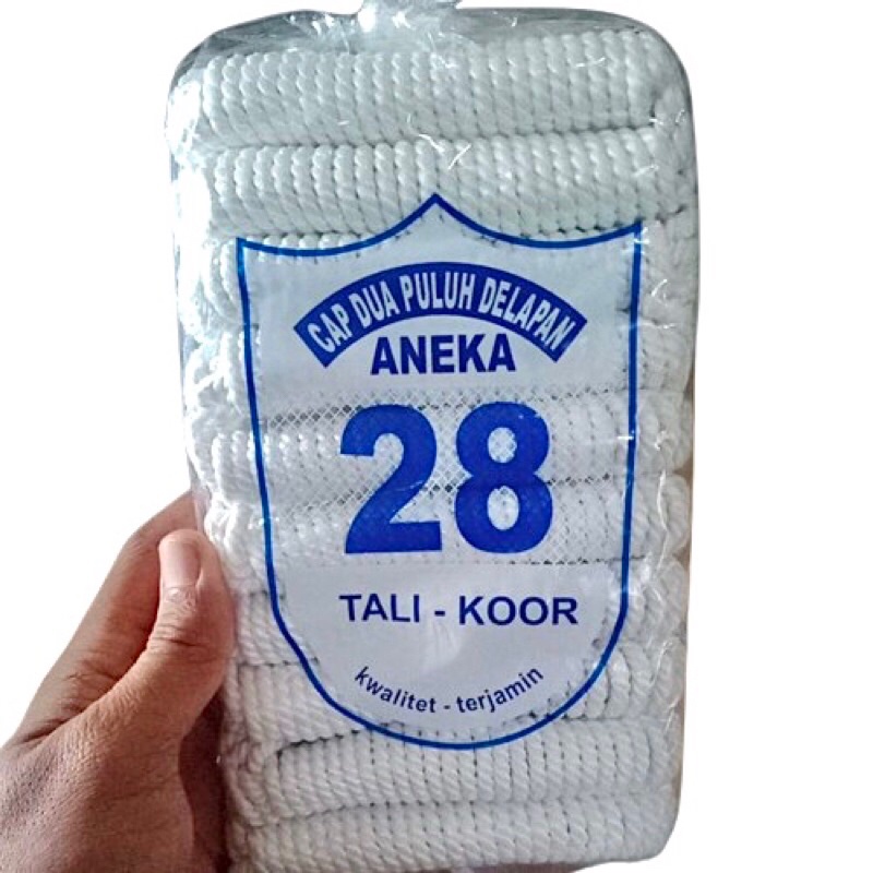 

[10pcs] Tali Marlon 5meter, Cap 28 isi 10pcs