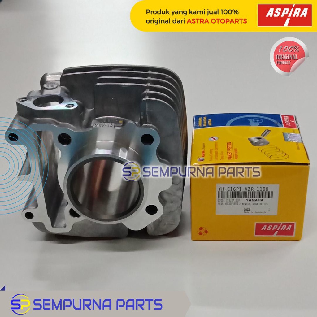 BLOK BORING SET VEGA ZR,JUPITER Z NEW 115 5D9-E1310-10/5D9-WE160-00 - ASPIRA