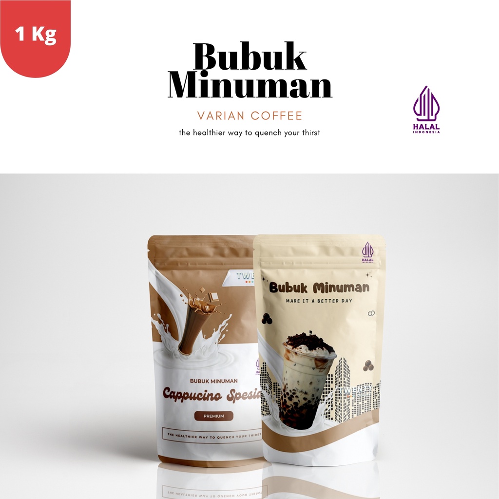 

bubuk minuman rasa kopi 1kg serbuk minuman aneka rasa bubuk minuman kekinian powder minuman kopi 1kg