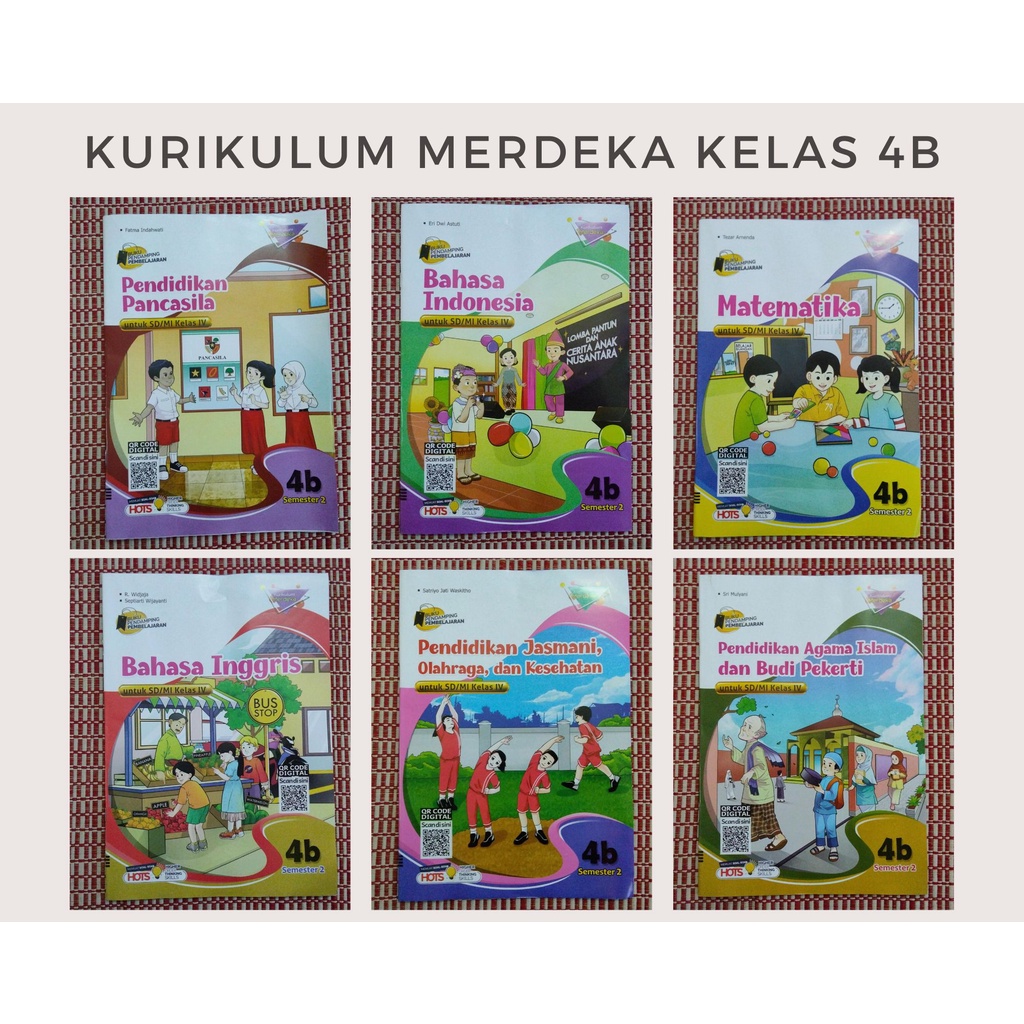 Buku LKS Merdeka _ SD MI Kelas 4 - Semua Mata Pelajaran _ Genap Terpercaya
