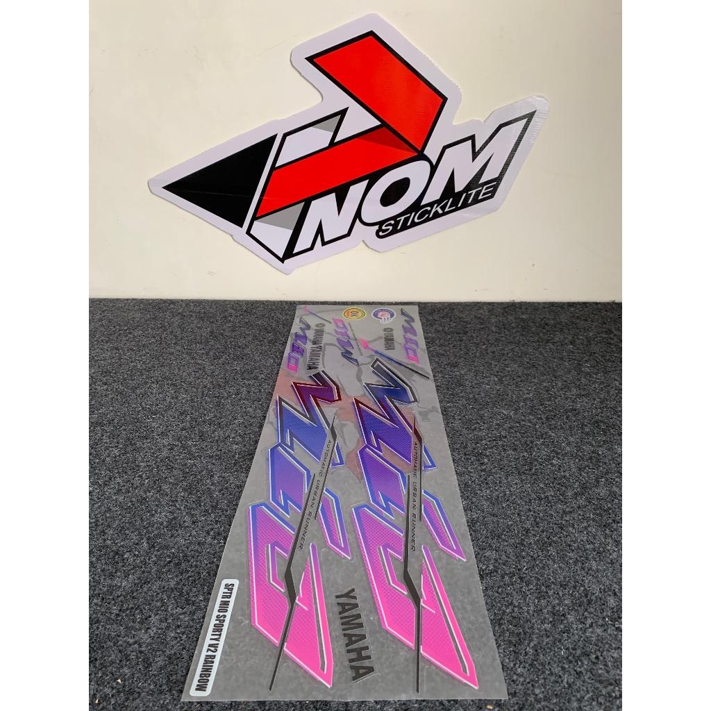 

Striping Transparan Mio Sporty / Mio Smile Urban Style Motif Keren