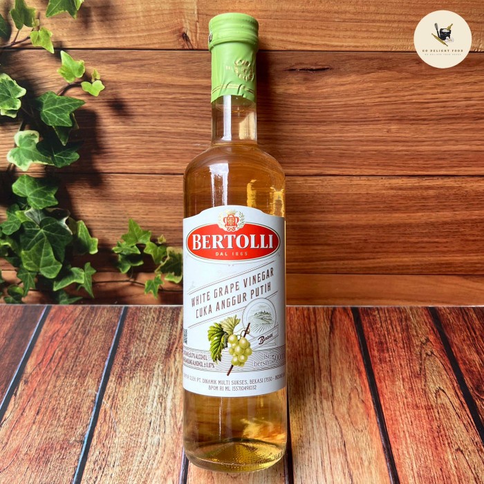 

Bertolli White Grape Vinegar - 500ML - Std Packing
