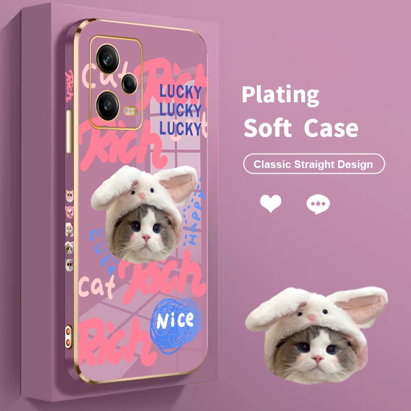 Golden Plated Case Casing For Redmi Note 12 Pro 5G Speed Casing For Redmi Note 12 Turbo Note 12R Pro