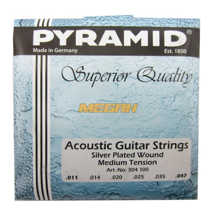 Senar Gitar Akustik Pyramid / SENAR GITAR AKUSTIK PYRAMID FAVORITE MED. TENSION ORIGINAL SG174